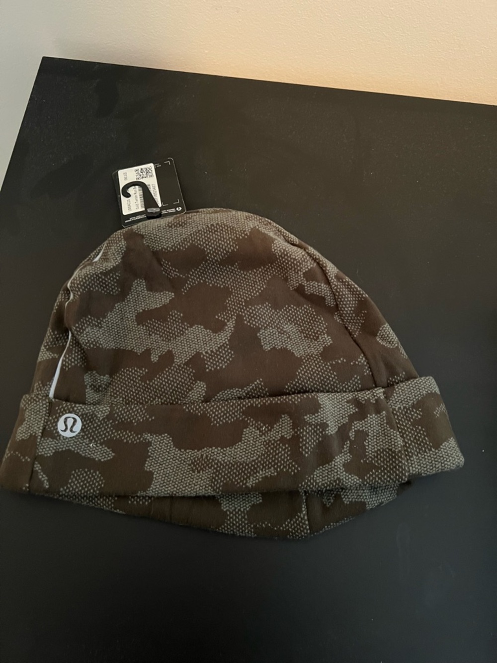 lululemon athletica Men's Olive Brown Camo Beanie